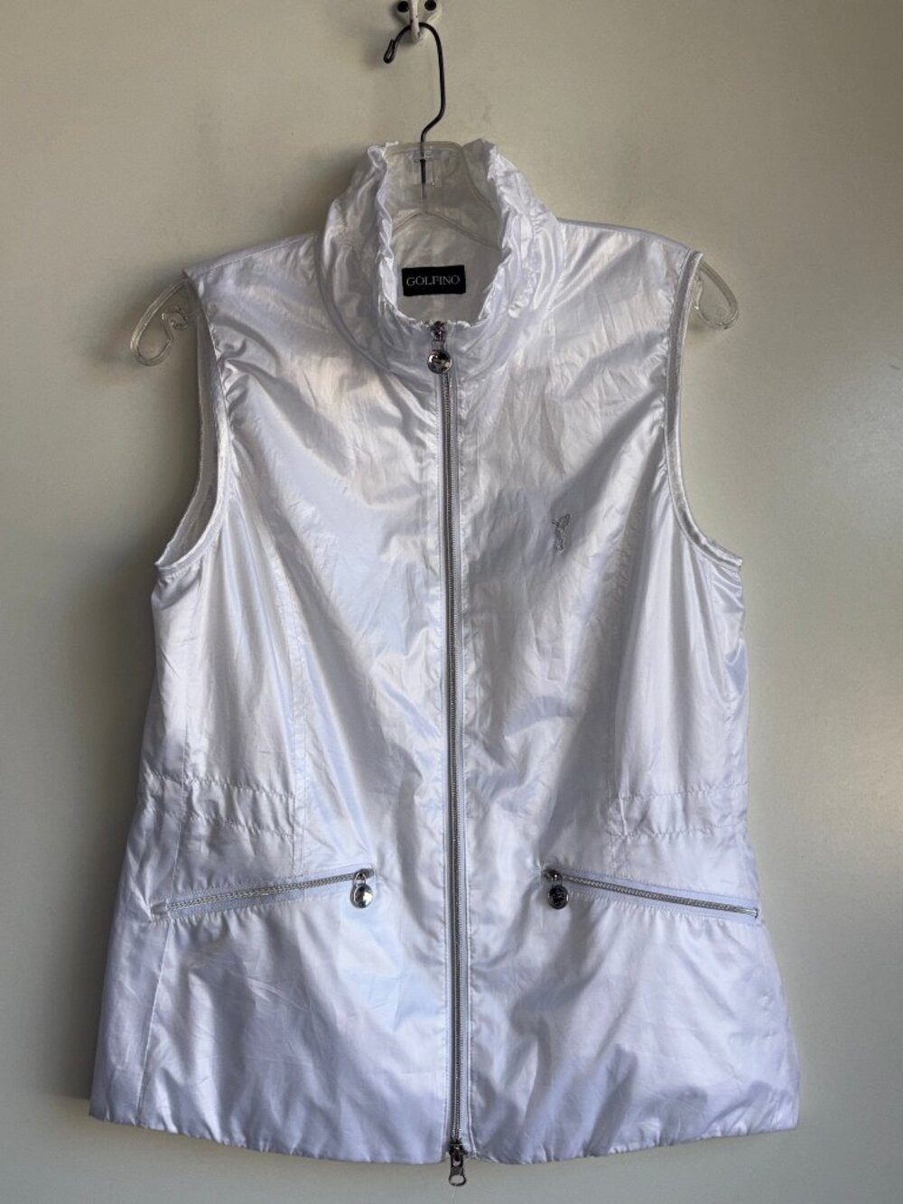 GOLFINO Golf Vest Size 6 White